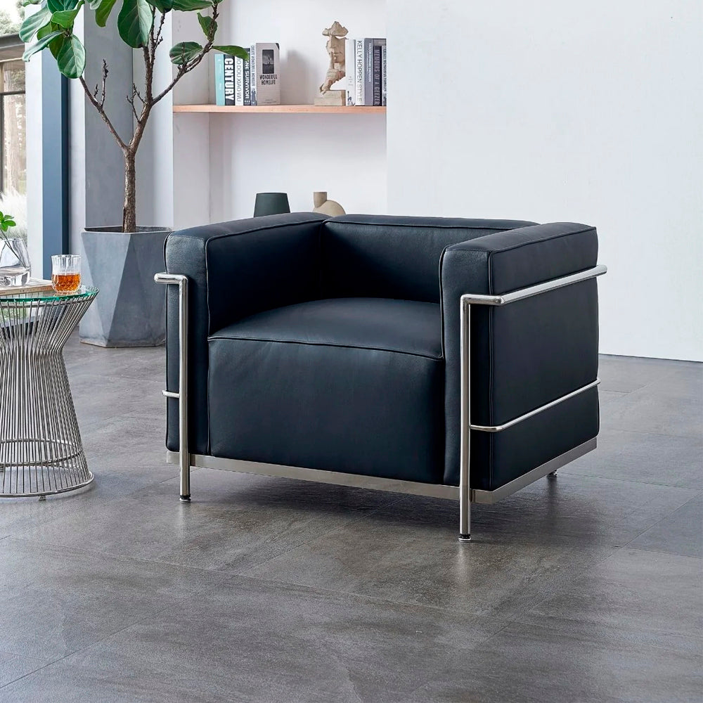 Sillón LC3 Un Cuerpo Eco Cuero